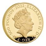 54. 2022 King James I UK 5oz Gold Proof Coin limited edition