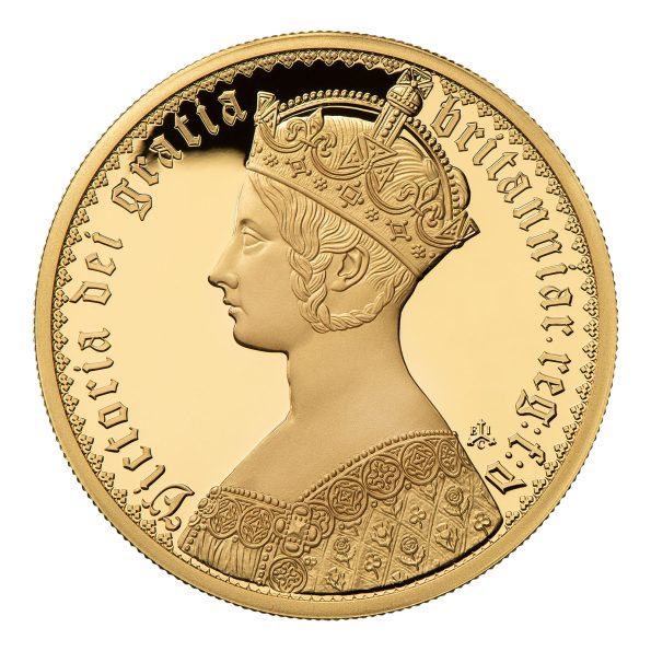 61. 2022 Masterpiece Gothic Victoria Crown 2oz Gold Proof Coin