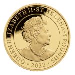 64. 2022 Modern British Trade Dollar 1oz Gold Proof Coin