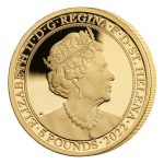 66. 2022 Queen Elizabeth II Platinum Jubilee 1oz Gold Proof Coin