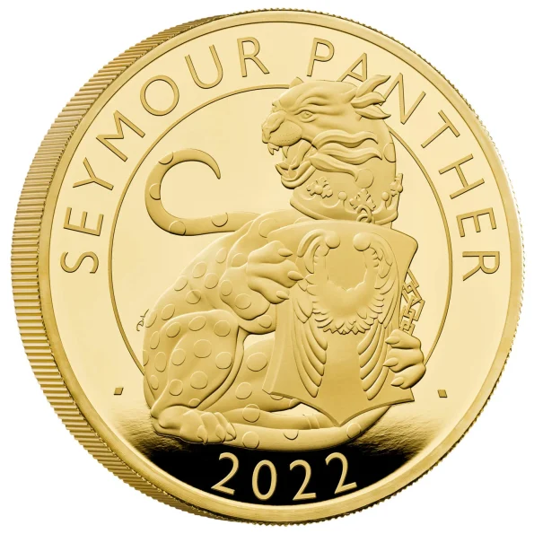 71. 2022 The Seymour Panther UK 5oz Gold Proof Coin