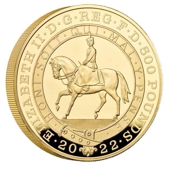 72.2 2022b The Platinum Jubilee of Her Majesty The Queen UK 5oz Gold Proof Coin