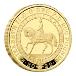 75. 2022 The Platinum Jubilee of Her Majesty The Queen UK 2oz Gold Proof Coin