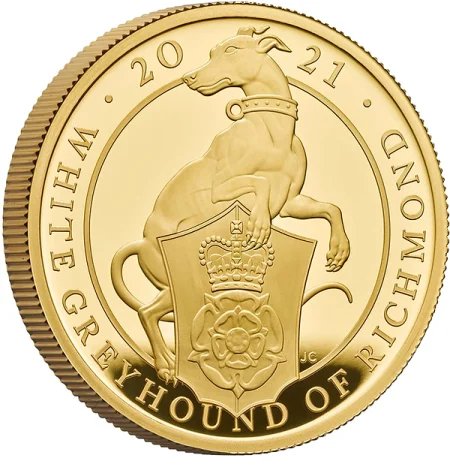 Queen's Beasts White Greyhound of Richmond