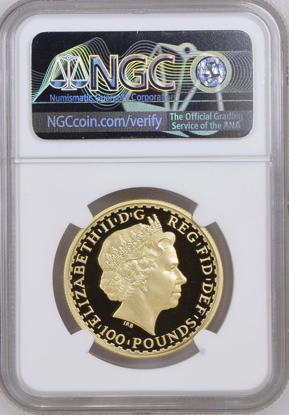 1.2 2010b GOLD PROOF BRITANNIA £100 1OZ