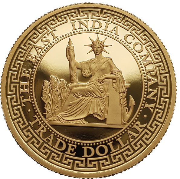 15. 2020 French Trade Dollar 1oz gold proof coin
