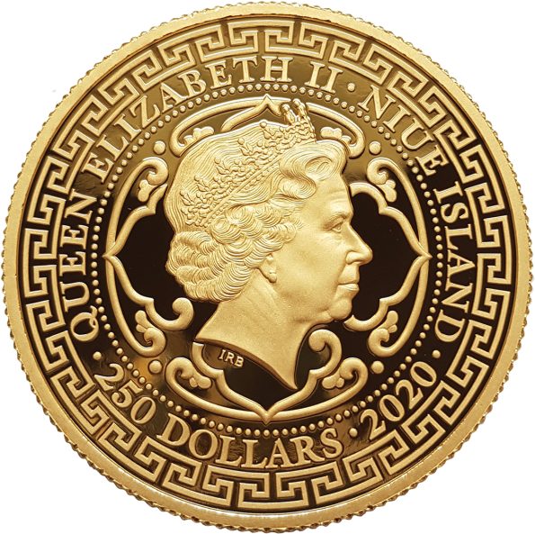 15.2 2020b French Trade Dollar 1oz gold proof coin