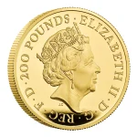17. 2022 The Royal Tudor Beasts The Lion of England UK 2oz Gold Proof Coin
