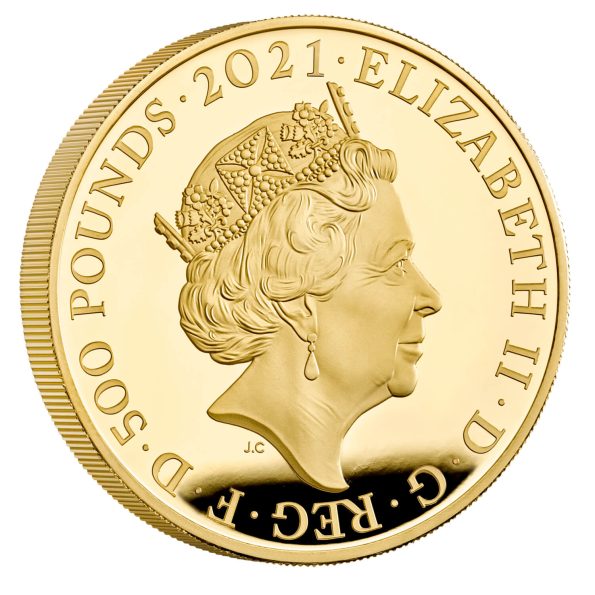 20.2 2021b HRH The Prince Philip, Duke of Edinburgh UK Five-Ounce Gold Proof Coin