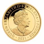 2021 Modern Chinese Trade Dollar 1Oz Gold Proof Coin 1