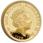 27. 2021 Lunar Year of the Ox United Kingdom One Ounce Gold Proof Coin