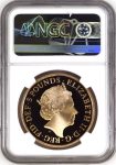 3. 2018 GOLD PROOF FIVE POUNDS (£5) QUEEN ELIZABETH II SAPPHIRE CORONATION