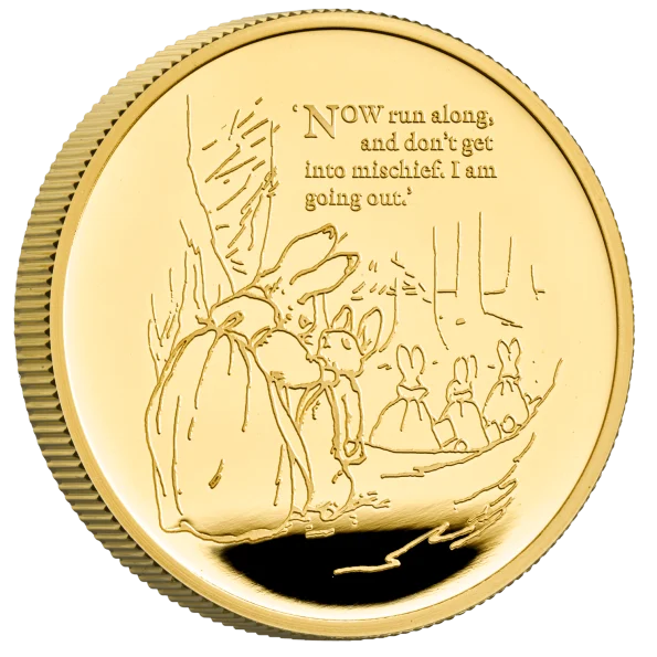 33. 2021 Peter Rabbit™ UK One Ounce Gold Proof Coin
