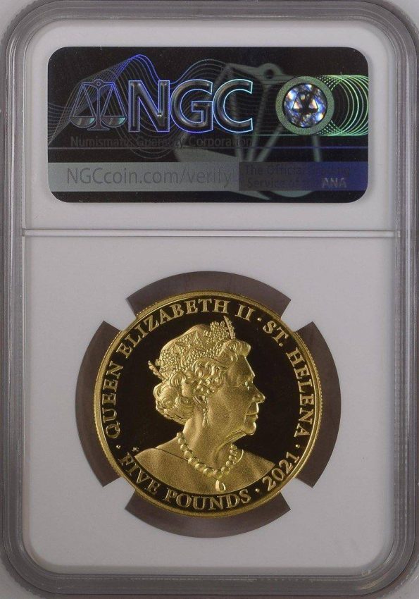 34.2 2021b St Helena Queen’s Virtues Victory 1 Oz
