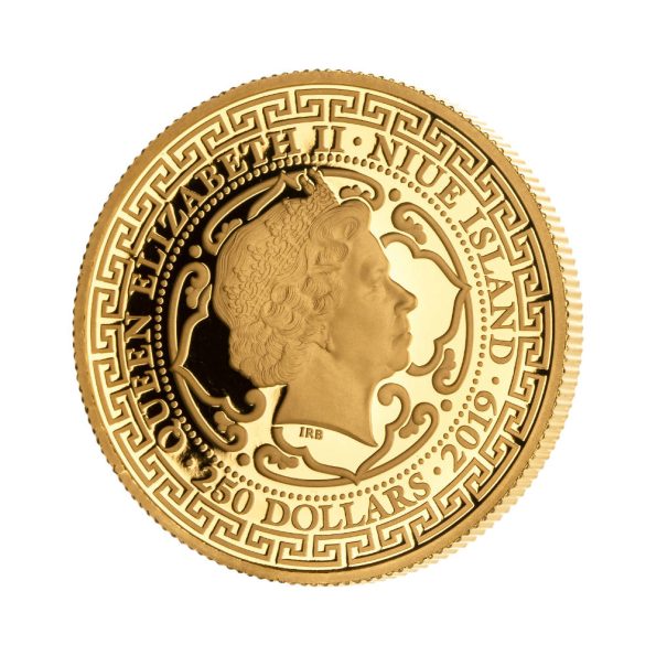 6.2 2019b Chinese Trade Dollar 1oz Gold Proof Coin