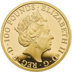 7. 2019 Lunar Year of the Pig UK One-Ounce Gold Proof Coin