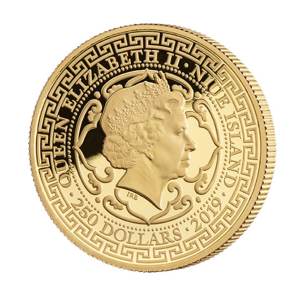 9.2 2019b Japanese Trade Dollar 1oz Gold Proof Coin